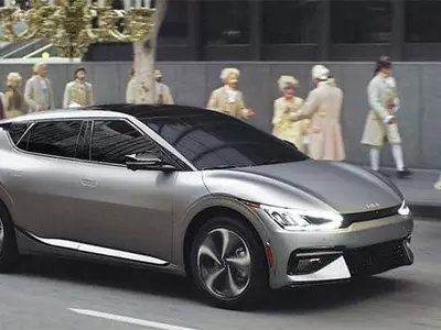 기아, 에미상 시상식서 전기차 EV6 소개