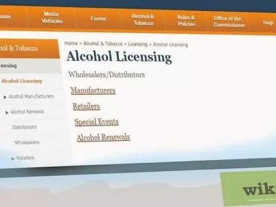 주류 혹은 담배 라이선스 업주가 인쇄