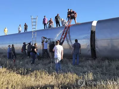 몬태나주서 열차 탈선…최소 3명 사망·50여명 다쳐