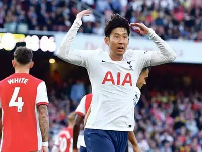 ‘손흥민 3호골’에도 토트넘, 아스널에 1-3 완패