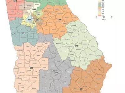 조지아 공화당, 선거구 재조정 초안 발표