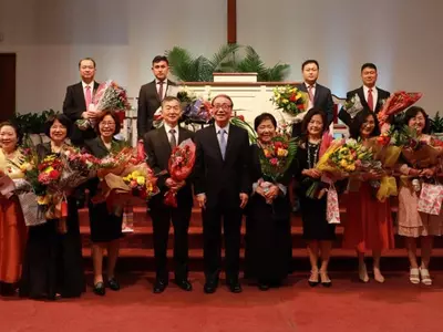 〈사진〉 제일장로교회 임직예배