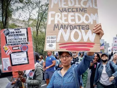 “백신 미접종자는 집에 가라”… 전방위 압박 커져