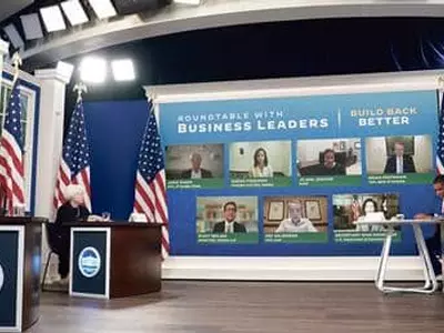 바이든, 3.5조 달러 사회복지 예산 규모 줄인다