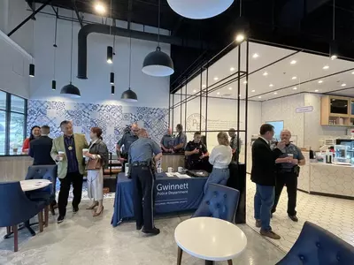 귀넷 경찰과 한인 커피 마시며 소통