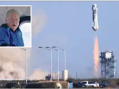 스타트렉 선장 진짜 우주여행… “가장 심오한 경험”