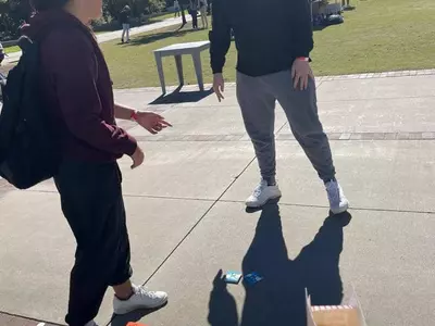 GT 한인학생회 달고나, 딱지치기게임 행사