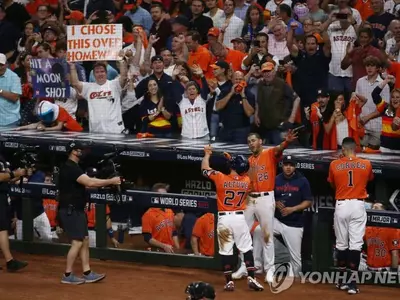 월드시리즈 1승 1패…MLB 휴스턴, 타선 응집력으로 2회 빅이닝