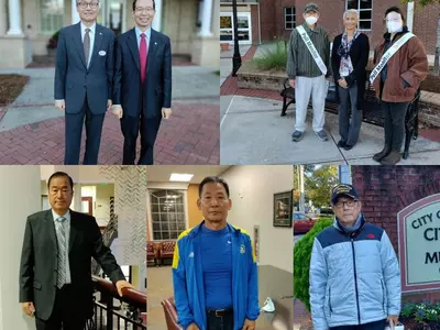 투표 도우미로 나선 한인들