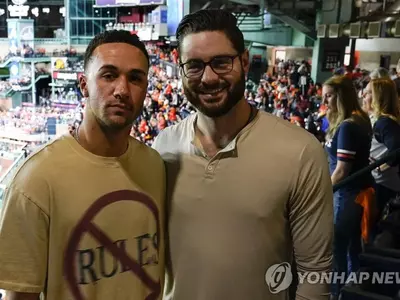 'MLB식 도원결의'…지올리토·플래허티, WS 6차전 직관한 까닭은