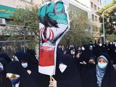 이란 미 대사관 점거 42주년 시위