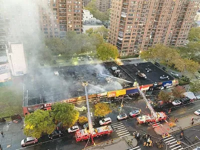 한인업소 포함 맨하탄 할렘상가에 대형 화재