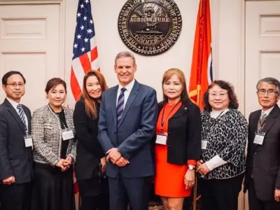 테네시 한인회장단 빌 리 주지사 면담