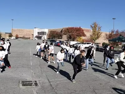 한반도평화법 반대 플래시몹 열려