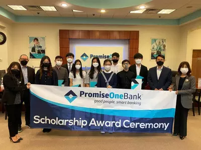 프라미스원뱅크 10명에 장학금 수여
