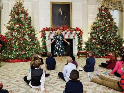 바이든 백악관 첫 성탄 장식… “통합 염원”