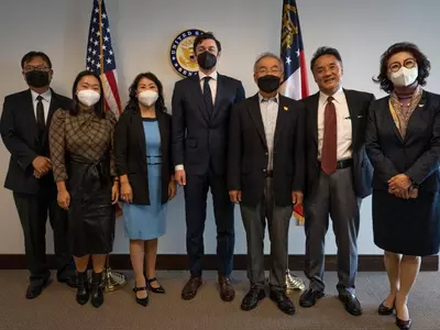 오소프 의원 한인들과 만났다