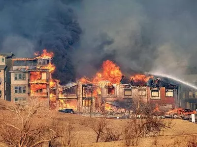 콜로라도 강풍 산불 긴박한 ‘대피’