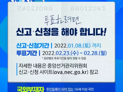 대선 재외선거 유권자 등록률 저조