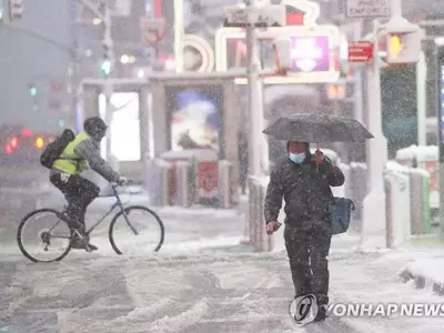 동부에 또 폭설…연방정부·학교 줄줄이 폐쇄