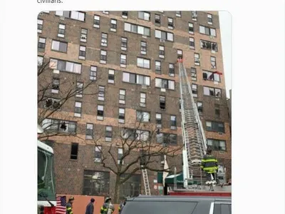 뉴욕 고층아파트 대형 화재… 최소 17명 사망