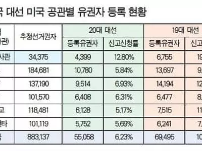 재외선거 유권자 왜 6만명 줄었나?