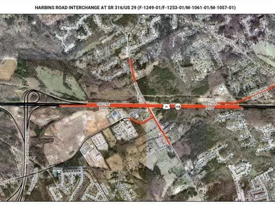 귀넷 Ga. 316 새로운 인터체인지 18일 오픈