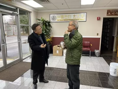 김백규 전 회장 한인회에 1만5천달러 기부