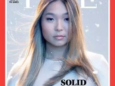 클로이 김 타임 표지모델 베이징 동계올림픽 특집