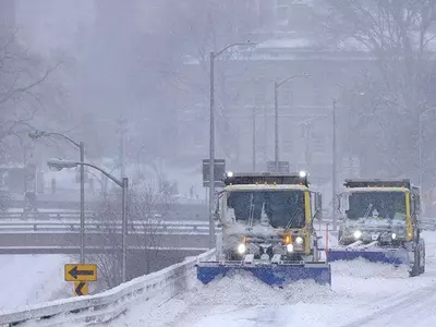 동부해안 10개주 허리케인급 눈보라 강타…비상사태 선포 속출