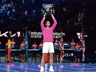 나달, 호주오픈 제패… 메이저 최다 21회 우승 달성