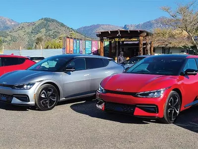 [기아 EV6 시승기] 한 번 충전 310마일… “LA~라스베가스도 너끈히”