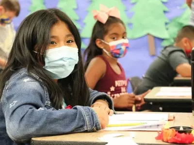 학교 코로나 감염 1월 정점, 감소추세