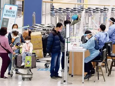 오미크론 확산에 방역조치 강화된 인천공항