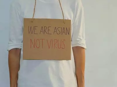 ‘코로나 유발 아시안 다 죽여야’ 문자 발칵