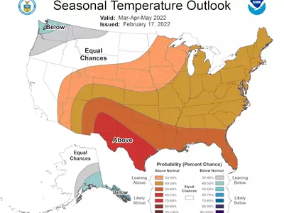 조지아 올해 봄 날씨 따뜻 건조