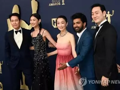 '오징어게임' 미배우조합상 3관왕…이정재·정호연 남녀주연상