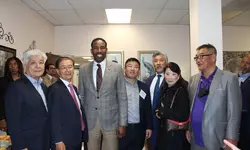 안드레 디킨스 애틀랜타 시장 후원행사 열려