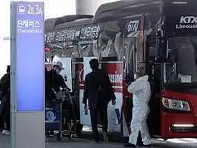 한국, 백신접종 해외입국자 대중교통 허용