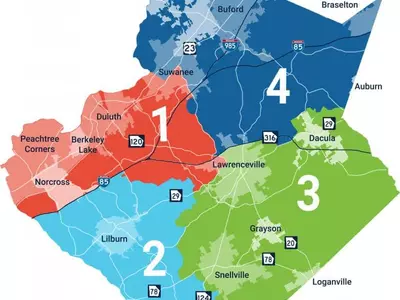 귀넷 선거구 새 지도 발표