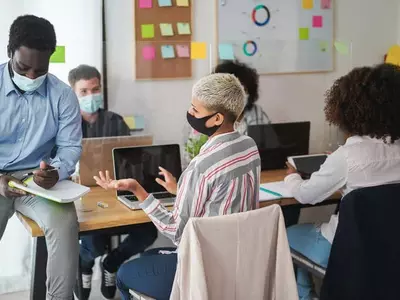 학교에서 계속 마스크 착용 원해