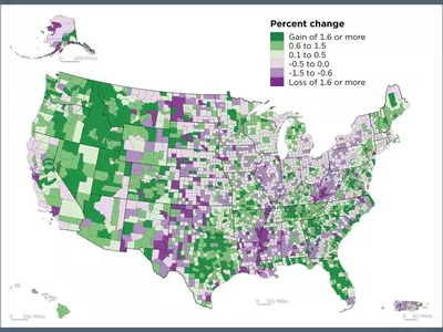 미 대도시 인구 크게 줄었다