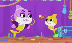 핑크퐁 아기상어, 래퍼 카디비와 만난다…'샤키비' 캐릭터 공개