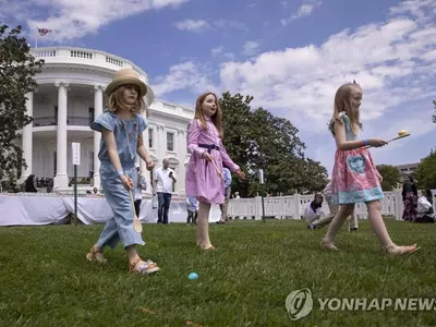 백악관 부활절 행사 3년 만에 재개