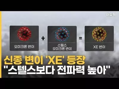 오미크론+스텔스, 새 변이 ‘XE’ 나왔다