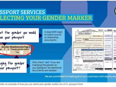 미 여권 제3의 성 '젠더 X' 표기 시작