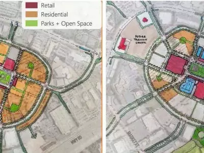 귀넷몰 타운센터 혹은 문화지구로 탈바꿈