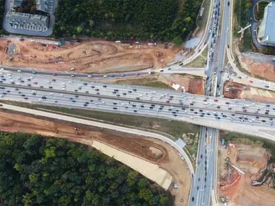 Ga.400 도로 북쪽방향 다시 폐쇄