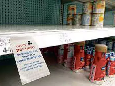 영유아 분유 부족 ‘분유 대란’