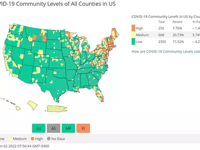 애틀랜타 일대 코로나19 감염자 증가세
